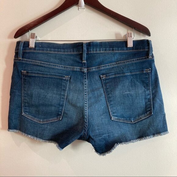 FRAME DENIM Sz 30 Le Cutoff Denim Jean Shorts - Picture 7 of 12